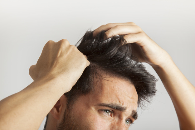 Men hair