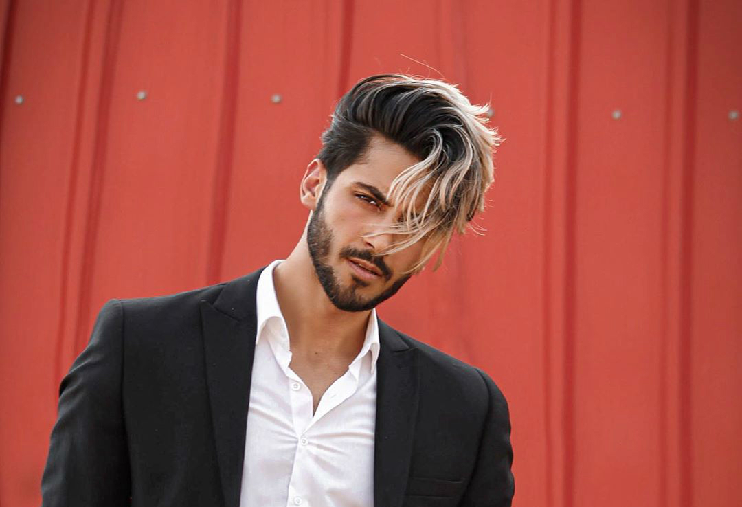 Hair dyeing for men