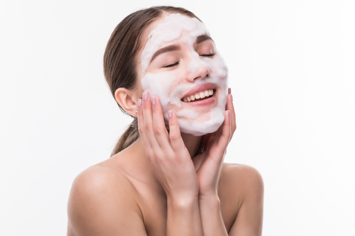 Double facial cleansing