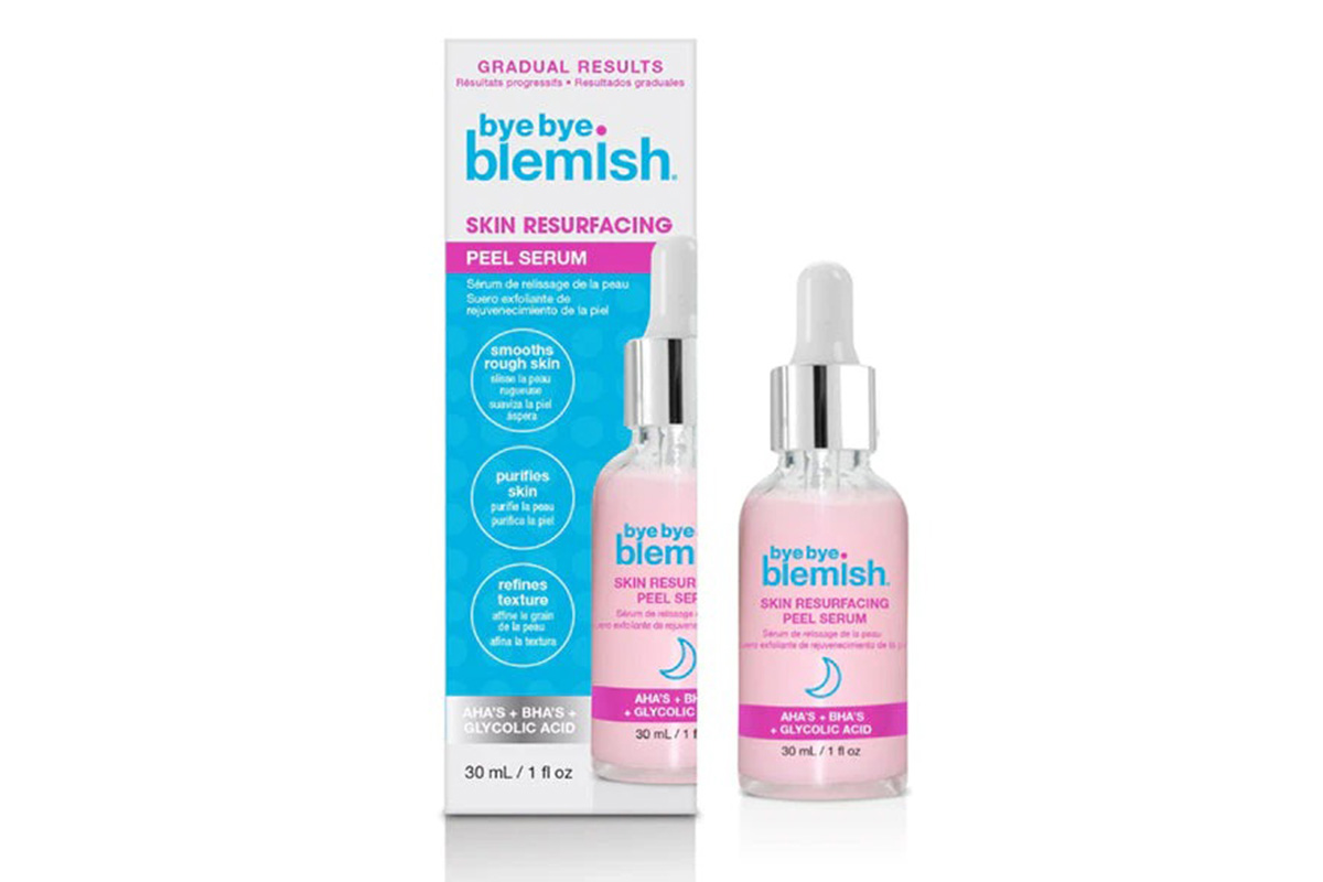 Facial peel with AHA and BHA