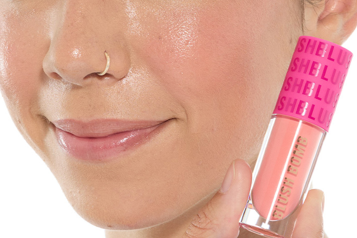 Blush is a multi-purpose makeup product for the face and lips