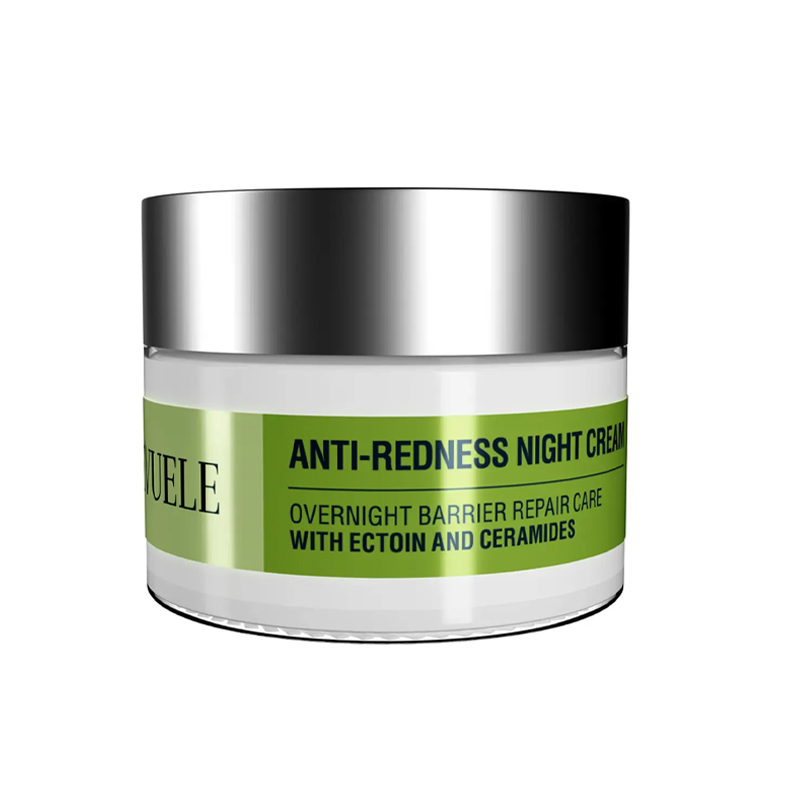 Moisturising night face cream with ceramides