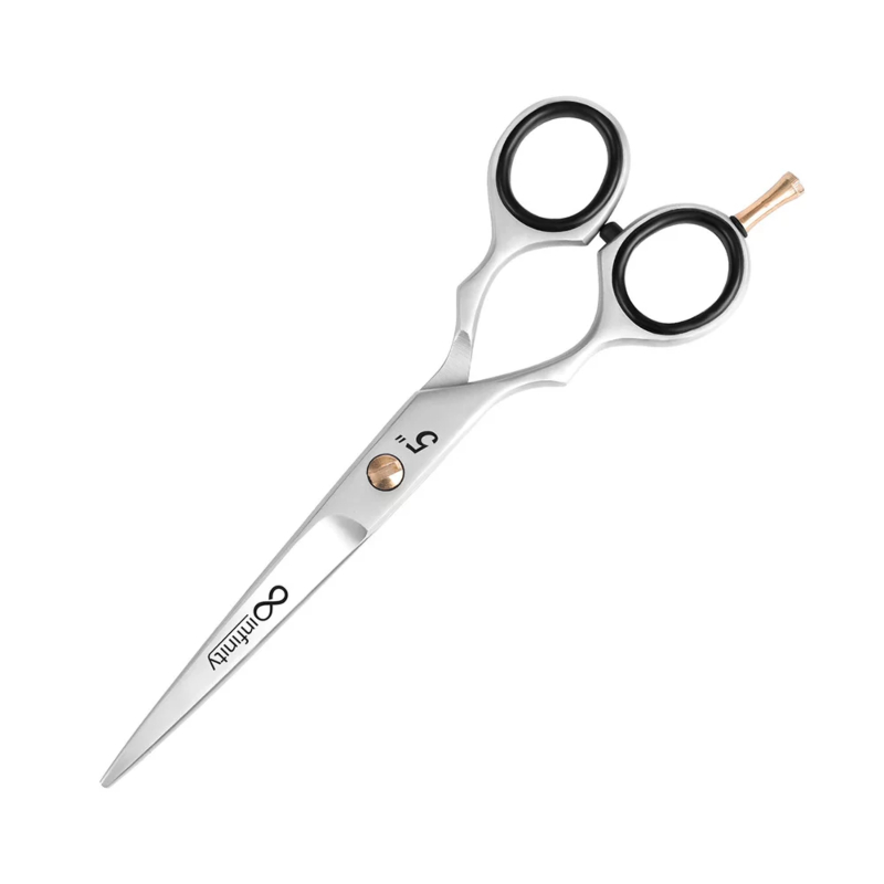 Infinity left-handed hairdressing scissors