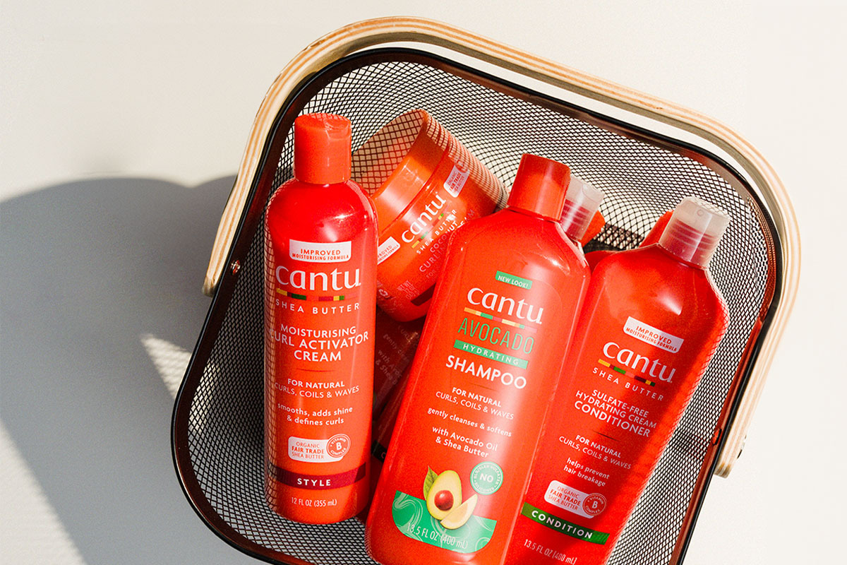 Cantu products for curly hair