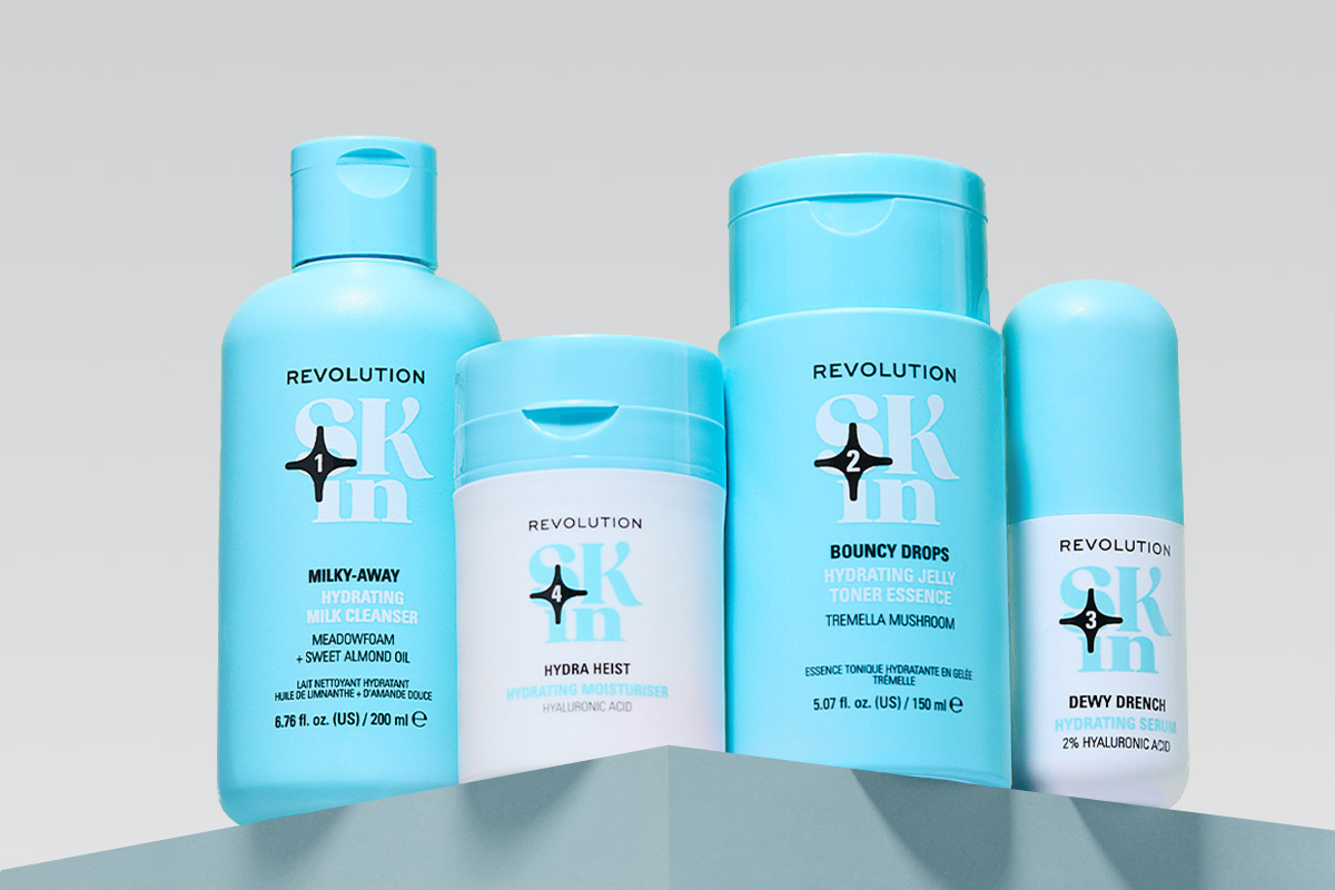 Skinimalism with Revolution Skincare products
