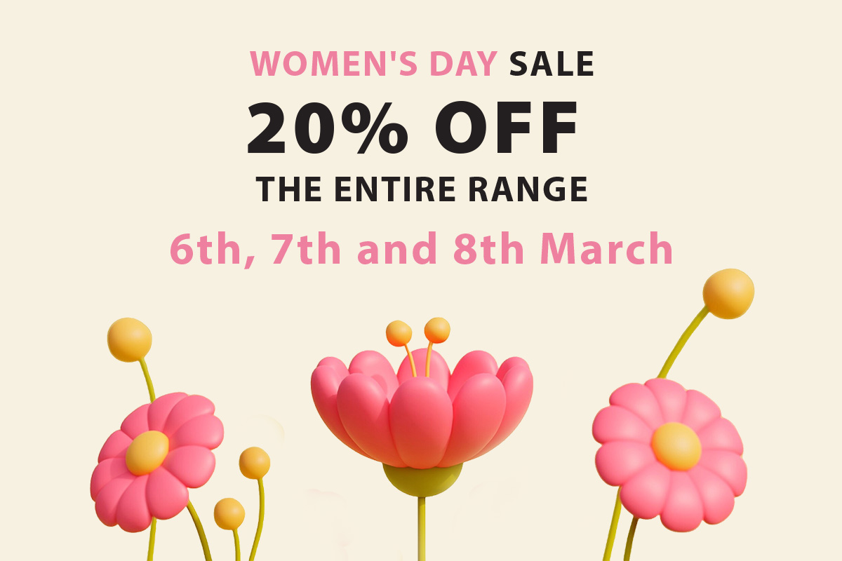 International Women’s Day sale at Alexandar Cosmetics