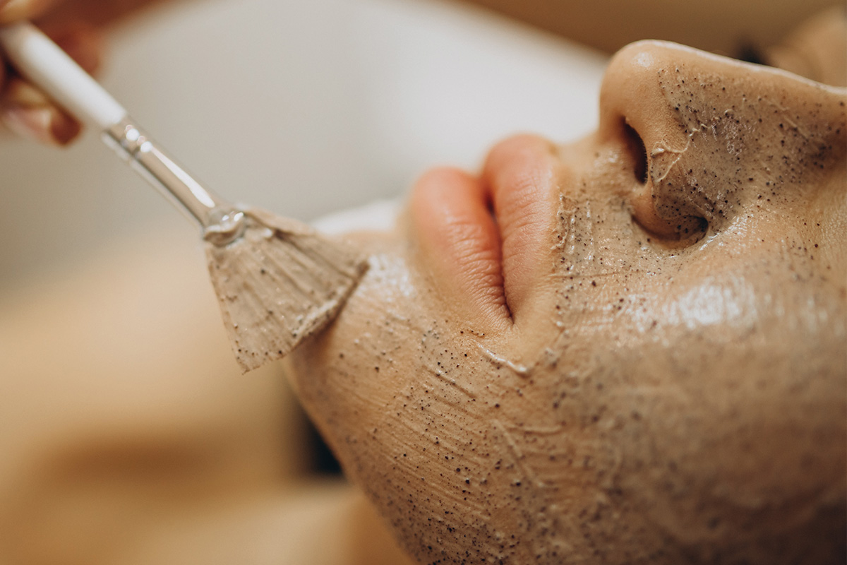 Facial exfoliation helps skin absorb skincare products more effectively