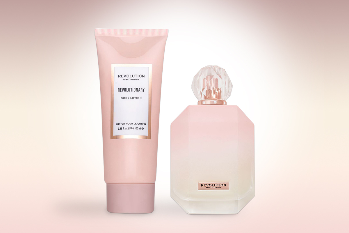 Eau de toilette and body lotion