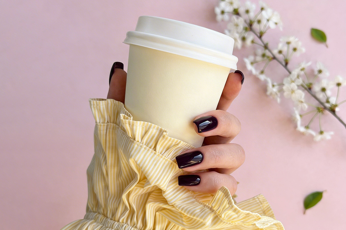 Galaxy Professional nail polish in a seductive blackberry shade