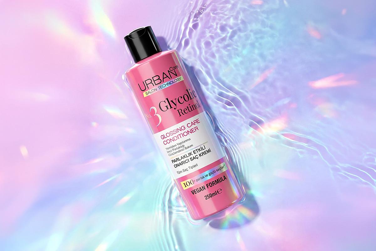 Urban Care Glycolic Retinol Repair and Shine conditioner combines glycolic acid and retinol