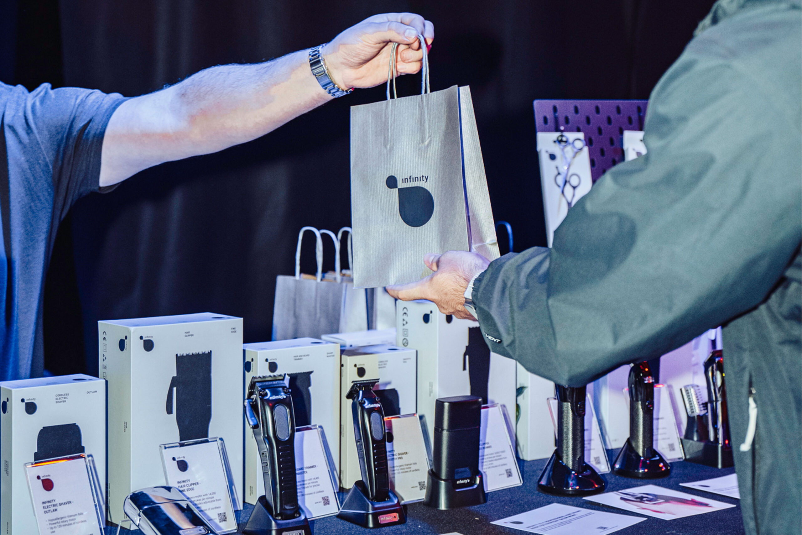 Infinity products at Barber Classicks