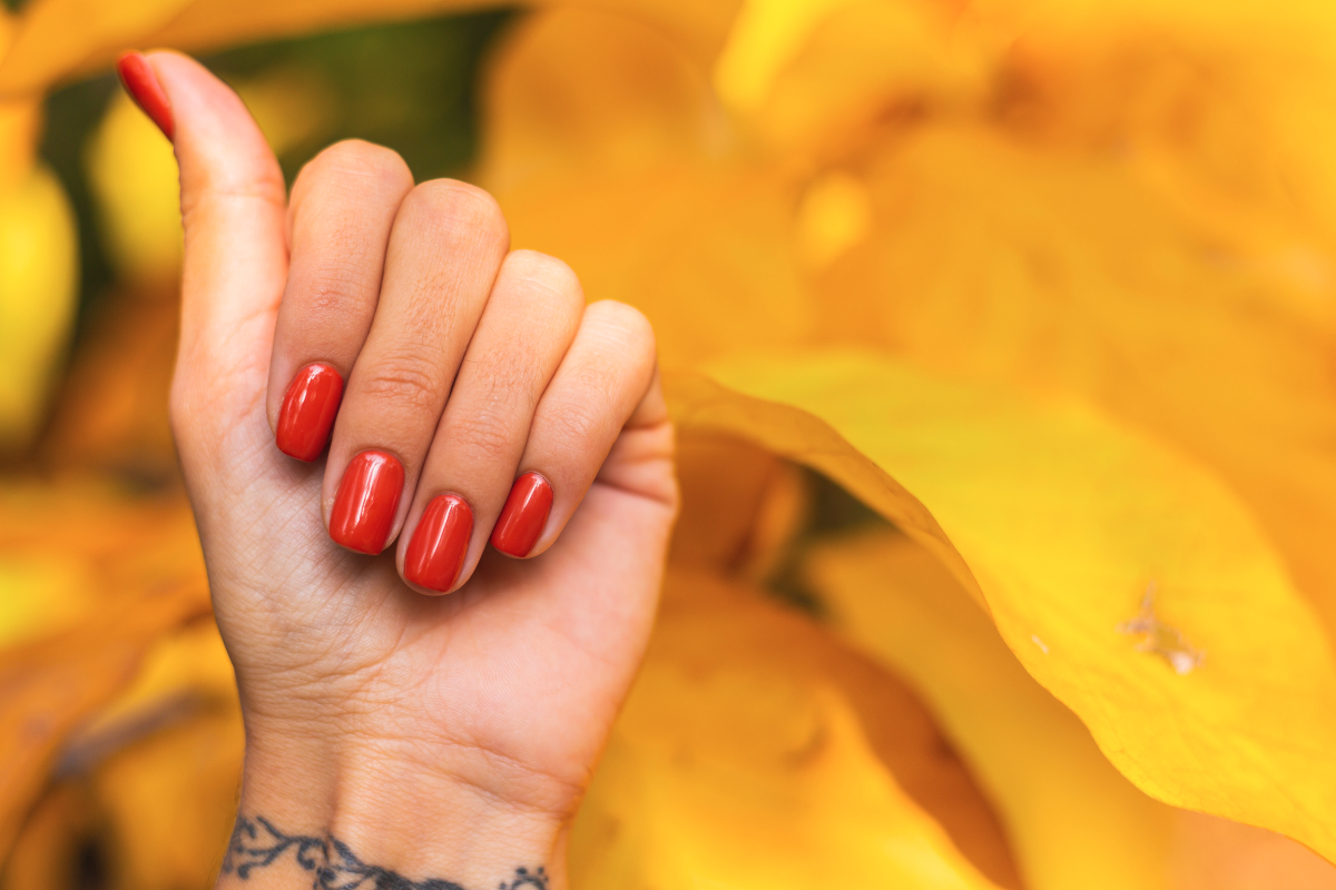 Fall manicure